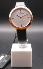JACQUES LEMANS Damenuhr La Passion Lederarmband massiv Edelstahl ip-rosé 1-2031G