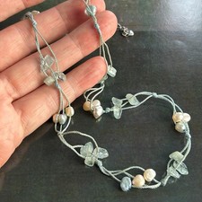 Aquamarin Edelstein Perle