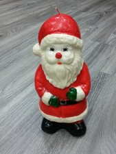 Orig.große Weihnachtsmann Kerze 27 cm  neu d.90er Jahre Weihnachten