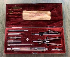 HAFF Zirkelkasten PS 3c antik