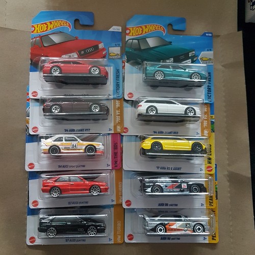 Hot wheels audi konvolut - wheels,