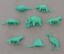 Alte Spielzeug Urzeittiere Dinos Kaugummi Dargaud Dito Wundertüten Figuren 70er