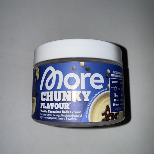 More chunky flavour vanilla - flavour,