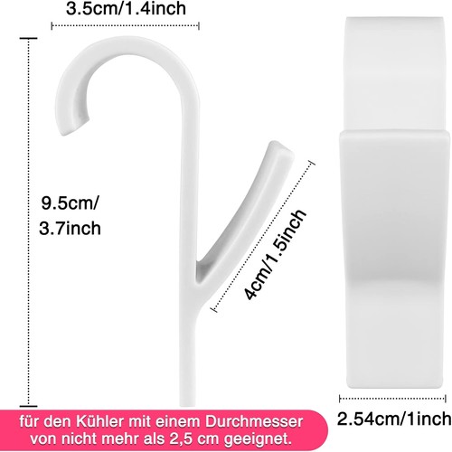 Heizkörper handtuchhaken - 8x,