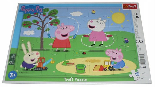 Peppa pig puzzle teile - peppa,