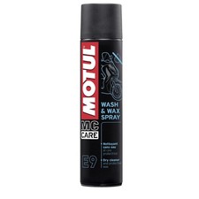 MOTUL E9 Wash & Wax Spray 400ml Trockenreiniger Versiegelung Motorrad Reiniger