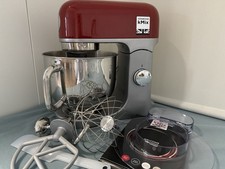 Kenwood Küchenmaschine KMX750RD Inox 5 L 1000W Silber Rot B-Ware
