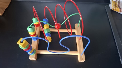 Motorikschleife holzspielzeug - motorikschleife,