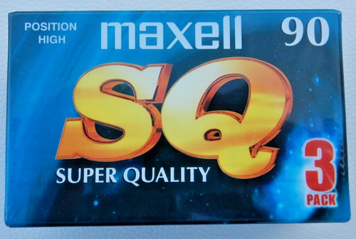 Musikkassetten maxell 90 - musikkassetten,