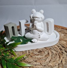 Handgemachte Latexgießform Gießform Mold Betongießform Yoga Frosch (221)