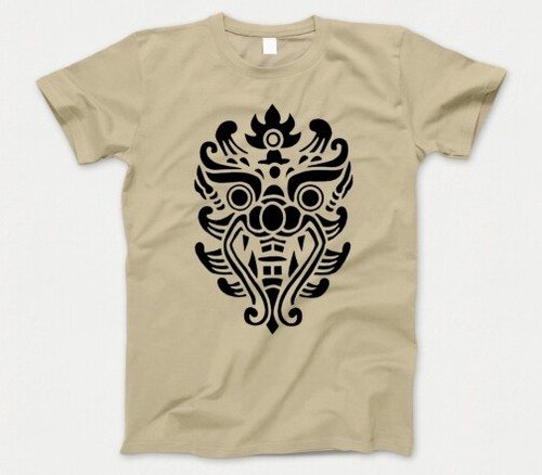 Drachen maske shirt 927 - drachen, t-shirt