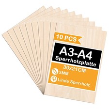 Sperrholz A3/A4 Multiplex 3mm