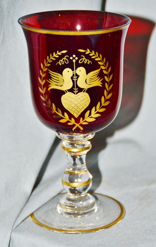 Weinglas pokal bleikristall - pokal,