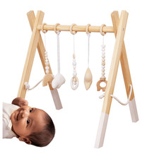 Spieltrapez Babyspielgerät Holzspielzeug Baby Gym Spielbogen Aktivitätszentrum
