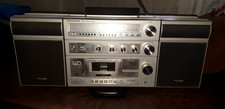 GRUNDIG Party Center 1000 RETRO  Silber 80ziger Jahre
