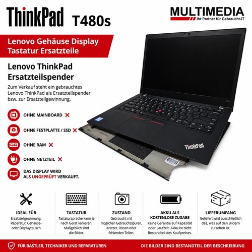 Lenovo thinkpad t480s gehäuse - lenovo,