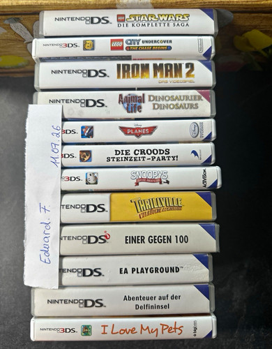 Nintendo 3ds spielepaket - ds/3ds,