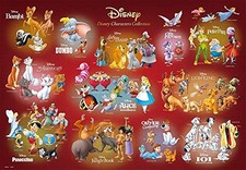Tenyo Disney Figuren 1000 Teile Puzzle 51 x 73,5 cm T 1000-066 Sammlerstück