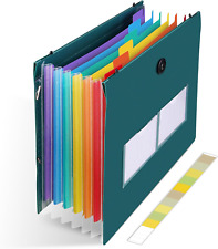 Dokumentenmappe, Akkordeonordner,Plastik Hängeregister Mappen Mit Erweiterbaren 