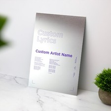 Personalisierter songtext - personalisierter,
