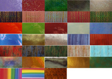 Design-Verzierwachsplatten /