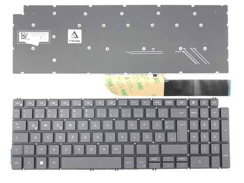 Tastatur keyboard schwarz - de,