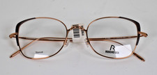 Brille Rodenstock R 7095 Titanium  Eckig Brillengestell Farbe  Gold