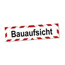 Bauaufsicht Magnetschild Auto