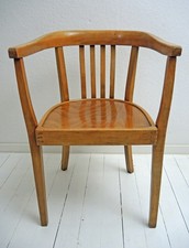 Art Deco Schreibtischstuhl Armlehnstuhl Stuhl Gropius Bauhaus Ära Buche vintage