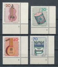 857046) Berlin Bogenecken Nr.459-462** Musikinstrumente mit Formnummer 2