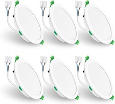 ALUSSO LED Einbaustrahler 22W 1750 Lumen 230V Dimmbar 3CCT 3000K 4000K 6500K IP4