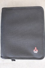 Mitsubishi Bordmappe mit Reißverschluß für Betriebsanleitung Bedienungsanleitung