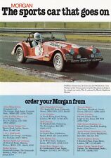 MORGAN Sports Car Roadster Plus 8 4/4 1600 Prospekt Brochure 60er 70er Jahre 85 