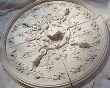 170cm Gigantische Stuckrosette Gips Ornament Relief Stuck Rosette