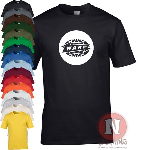 Warp shirt techno oldschool - t-shirt,