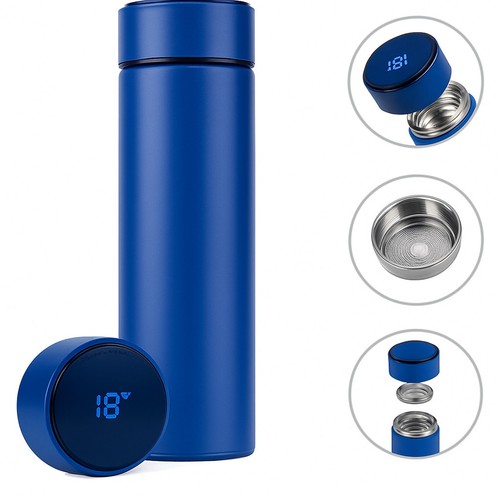 Edelstahl isolierflasche a93 - edelstahl,