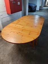 Massivholz Esstisch, beiseitig aufklappbar **TOP-Zustand**