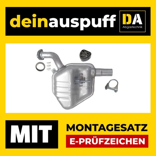 Mittelschalldämpfer für
