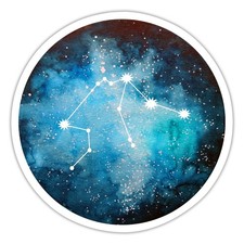 Wassermann Sternzeichen Tierkreiszeichen Aufkleber Sticker, max. 10 x 10 cm