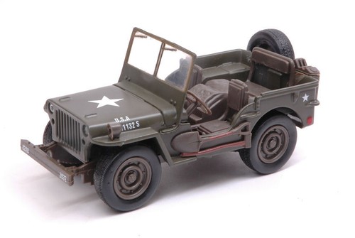 Jeep willys militär - militär, 1:32