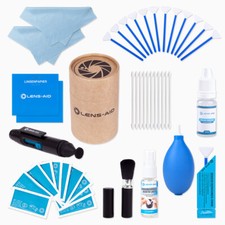Kamera Sensor & Objektiv Reinigungsset mit Swabs und Flüssigreiniger