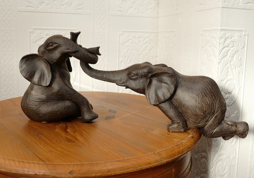 Kantensitzer dekofigur elefant - kantensitzer,