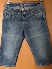 Capri Jeans Hose Bermuda EDC by Esprit W31 blau
