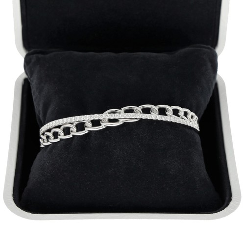 Armreif 18k weissgold mit - armreif,