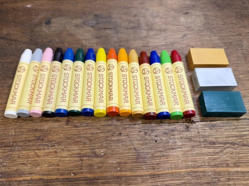 Stockmar wachsmalstifte set - set, 15