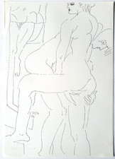 Zeichnung Federzeichnung Tinte