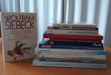 Konvolut Kochbücher - 13 Stück - Mediterrane Küche Wolfram Siebeck Dieter Müller