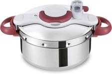 Tefal P46207 | Clipso Minut' Perfect Schnellkochtopf | mit Garbkorb & Timer, 6L