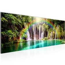 Wandbilder Set Wasserfall