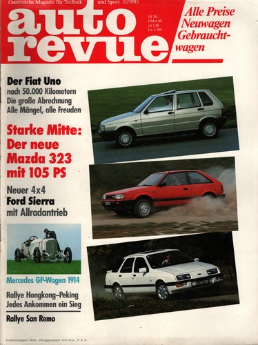 Zeitschrift auto revue - auto,